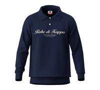 Kappa, ,Tops ,Uomo ,Blu ,XL Polo casual a maniche lunghe blu