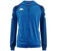 Kappa felpa con cerniera da uomo in poliestere blu da calcio | Kappa XL