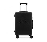 Kappa Trolley da Cabina 55x40x20 cm, Valigia Rigida in ABS con 4 Ruote Doppie e Lucchetto TSA, Bagaglio a Mano Leggero e Compatto per Ryanair, Wizz Air ed EasyJet 352F55W, Nero