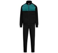 Kappa - Tuta, Uomo, Nero, Cotone, Sportivo. Logo Fadi, Taglia: XL