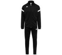 Kappa Dalcito Tuta da ginnastica, Nero / Bianco, 6 anni Unisex - Bambini e ragazzi