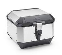 KAPPA VALIGIA CENTRALE 44L MONOKEY KMS K'MISSION ALLUMINIO ARGENTO