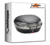 kappa valigia k56nt 56 lt + attacco posteriore monokey compatibile con yamaha mt 07 mt07 tracer 2016 2017 2018 2019 mototopgun