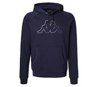 Kappa Zaiver Swt Felpa, Blu, 3XL Uomo