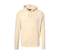 Felpa con cappuccio Kappa Zaiver bianco crema - XXL