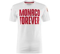 Kappa ZEESHIRC AS Mónaco Maglietta Bambini unisex Bianco/Rosso