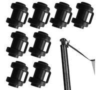 Kappen für Trampolinstangen - Foam Protective Pole Tips, UV Resistant Material, Secure Fit Caps | Enhance Child Safety And Extend Trampoline Lifespan For Outdoor Family Fun And Recreation