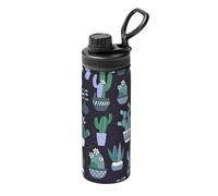 KAPPTYY Cactus Pianta Succulente Stampa Stampa 18oz Sport Bollitore Isolato Bottiglia Versatile Da Viaggio Per Basket Outdoor