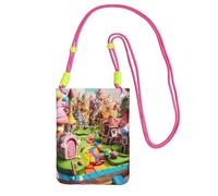 KAPPTYY Candy Land Stampa Moda Sacchetto Del Telefono Cellulare Universale Esterno Del Sacchetto Del Telefono Del Sacchetto Del