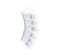 KAPRIOL 6 PAIRS SET SKIN GLOVES WHITE 10