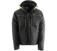 KAPRIOL Dynamic Giacca da Lavoro Uomo Idrorepellente Antivento Resistente al freddo con Cappuccio (XL)