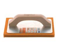 Kapriol frattone gommaspugna manico legno cellula media 24 cm x 10 cm Arancio