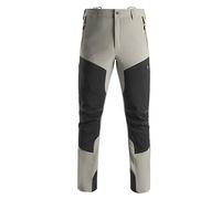 KAPRIOL Tech Pantaloni Uomo Trekking Primaverili Estivi Elasticizzati Idrorepellenti Multitasche e Resistenti (Beige, S)