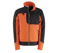 Kapriol Tenere Pro Felpa in Pile Fleece Softshell Resistente al Freddo con Inserti Riflettenti Tasca Frontale con Zip e Anello Porta Badge