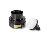Kaps Crema per la Cura delle Scarpe con Spugna Applicatore, Cura Intensiva e Nutrimento per Pelle, Delicate, 70 Colori (114 - Grigio Chiaro)