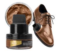 Kaps Crema per la Cura delle Scarpe con Spugna Applicatore, Cura Intensiva e Nutrimento per Pelle, Delicate, 70 Colori