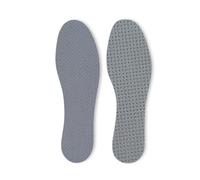 Kaps Grey Fresh Suole per Scarpe e Stivali, Solette Traforate per Circolazione dell'Aria, 1 Paio di Suole Elimina Odori Inserti con Carboni Attivi - 45 EUR