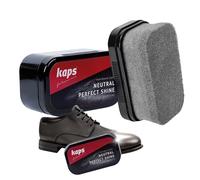 Kaps La Spugna per Lucidare Le. Calzature Dona Lucentezza Istantanea, per Scarpe in Pelle, Stivali e Borse, Perfect Shine, (Trasparente/Neutrale)