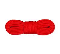 Kaps Lacci per Scarpe da Ginnastica, Stringhe per Scarpe e Calzature Casual, Fatti in Europa, Diversi Colori e Misure (140 cm - 55 inch - da 8 a 10 paia di asole/Rosso)