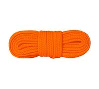 Kaps Lacci per Scarpe da Ginnastica, Stringhe per Scarpe e Calzature Casual, Fatti in Europa, Diversi Colori e Misure (120 cm - 47 inch - da 7 a 9 paia di asole/orange fluorescent)