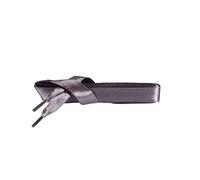 Kaps Lacci per Scarpe in Raso Satin per Scarpe Casual, da Ginnastica, Sneakers, Alta Qualità e Resistenza, 1 Paio (120 cm - 47 inch - per 6/8 paia di occhielli/Grigio)