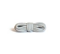 Kaps Lacci Spessi Rotondi, Diametro da 5-6 mm, Lacci in 100% Cotone per Scarpe e Calzature Casual, Fatti in Europa, 1 Paio (120 cm - 47 inch - da 6 a 8 paia di asole / 83 - Grigio Chiaro)