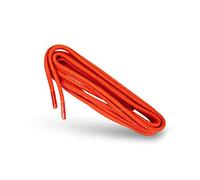 Kaps Lacci Tondi Cerati, Lacci in Cotone 100% naturale, Lacci Eleganti per Vestiti e Scarpe Casual, Made in Europe (75 cm - 29 pollici - 4 to 5 coppie di occhiell / 98 - Arancione)
