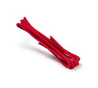 Kaps Lacci Tondi Cerati, Lacci per Scarpe Rotondi 100% in Cotone di Qualità, Diametro 2 mm, per Calzature Casual e Alla Moda, made in Europe, 1 Paio (75 cm-29 inch - 4-5 paia di occhielli/31 - Rosso)