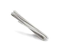 Kaps Lacci Tondi Cerati, Lacci per Scarpe Rotondi 100% in Cotone di Qualità, Diametro 2 mm, per Calzature Casual e Alla Moda, 1 Paio (75 cm-29 inch- 4-5 paia di occhielli/83-grigio chiaro)
