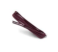 Kaps Lacci Tondi Cerati, Lacci per Scarpe Rotondi 100% in Cotone di Qualità, Diametro 2 mm, per Calzature Casual e Alla Moda, made in Europe, 1 Paio (75cm-29 inch - 4-5 paia di occhielli/26 -maroon)