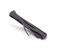 Kaps Lacci Tondi Cerati, Lacci per Scarpe Rotondi 100% in Cotone di Qualità, Diametro 2 mm, per Calzature Casual e Alla Moda, 1 Paio (90 cm-36 inch - 5-6 paia di occhielli/84 -grigio scuro)