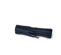 Kaps Lacci tondi, lacci in cotone 100% durevoli di alta qualità, fabbricati in Europa, 1 paio, molti colori e lunghezze (120 cm - da 6 a 8 paia di occhielli / 57 - Marino)