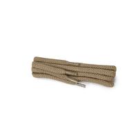 Kaps Lacci tondi, lacci in cotone 100% durevoli di alta qualità, fabbricati in Europa, 1 paio, molti colori e lunghezze (75 cm - da 4 a 5 paia di occhielli / 10 - beige)