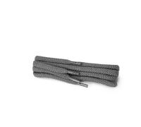 Kaps Lacci tondi, lacci in cotone 100% durevoli di alta qualità, fabbricati in Europa, 1 paio, molti colori e lunghezze (120 cm - da 6 a 8 paia di occhielli / 84 - grigio scuro)