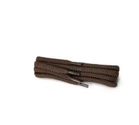Kaps Lacci tondi, lacci in cotone 100% durevoli di alta qualità, fabbricati in Europa, 1 paio, molti colori e lunghezze (60 cm - da 3 a 4 paia di occhielli / 76 - marrone)