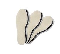 Kaps Lana e Alluminio Suole per Scarpe Invernali, Inserti per Scarpe Isolanti Elimina Odore per Scarpe e Stivali da Uomo e Donna, Suole Alu Tech, Calde e Comode, Pacco da 3 Paia (42 EUR / 8 UK Men)