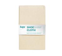 Kaps Panno per Lucidatura Professionale delle Scarpe - Panno 100% Cotone Lucidatura Effetto Specchio - Calzature Sintetiche - Lavabile in Lavatrice - Protezione delle Calzature EU