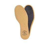 Kaps Solette in Pelle per Bambini, Pelle Conciata al Vegetale Naturale, Assorbono Odori e Sudore e Controllano L'umidità, Con Carbone Attivo, Pecari Kids (27-28 EU)
