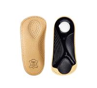 Kaps Solette Ortotiche in Pelle 3/4 con supporto per Arco Longitudinale e Trasversale, Inserti Ortopedici per Scarpe per Uomo e Donna, Bolero (36 EUR)