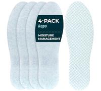 Kaps Solette per Scarpe da Ginnastica Set da 4 - Solette Antibatteriche Deodoranti per Calzature Casual (41-43 EU Donna / 40-43 EU Uomo)