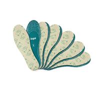 Kaps Suole Aloe Vera e Ultra Fresh per Uomo e Donna, Solette Unisex Tocco Morbido, Traspirabili, Solette Antiscivolo per Scarpe, Suole Regolabili con Rimozione Odori, 6 Paia di Suole Comode