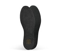 Kaps Suole per Le Scarpe PECARI 100% Pelle Nera Genuina, con Schiuma di Lattice ai Carboni Attivi, Elimina gli Odori (Uomo 46 EUR)