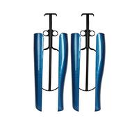 Kaps Tendiscarpe Automatico per Stivali, 35 cm 14 pollici, Tendiscarpe a Molla in Plastica, Blu, 1 paio, Impedisce la Screpolatura, Made in Europe