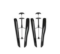Kaps Tendiscarpe Automatico per Stivali, 37 cm 15 pollici, Tendiscarpe Con Molla in Metallo, Nero, 1 paio, Impedisce la Screpolatura, Made in Europe