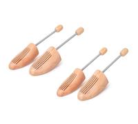 Kaps - Tendiscarpe in Legno per Uomo e Donna - Forma Scarpe in Legno - Per Pelle e Camoscio - Mantiene la Forma, Assorbe l’Umidità e Prolunga la Durata delle Scarpe | 2 paia | 40-41 EUR