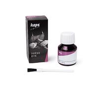 Kaps Tinta Pelle Scamosciata, Colorante per Scarpe in Pelle di Nabuk e Scamosciata, Per Riparare Scarpe, Borse, Oggetti in Pelle Rovinati, Include Pennello Applicatore, 50ml (108 - Ocra)