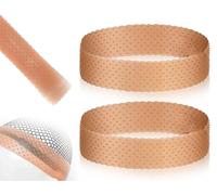 KAPSING 2 Pezzi Arancione Marrone Cuffia per Parrucca Senza Cuciture - Resistente al Sudore, Antiscivolo, Traslucido Fascia per Parrucca