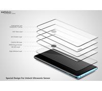 KAPSOLO Tempered GLASS Screen Protection, curved, Ultimate, Microbial Samsung Galaxy Note 20 (KAPSOLO Samsung N980 Note 20 Temp