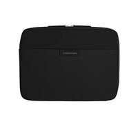 Kapten & Son Borsa per computer portatile Vinstra All Black da 14 pollici, imbottita per computer portatile da donna e da uomo, colore nero, con fissaggio per valigia, con protezione completa ideale