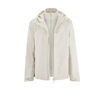 Kapten & Son Everyday 3in1 Jacket Sandstone L | Giacca antipioggia da donna e uomo beige con giacca in pile rimovibile | Giacca outdoor con colonna d'acqua di 10.000 mm, traspirante, antivento